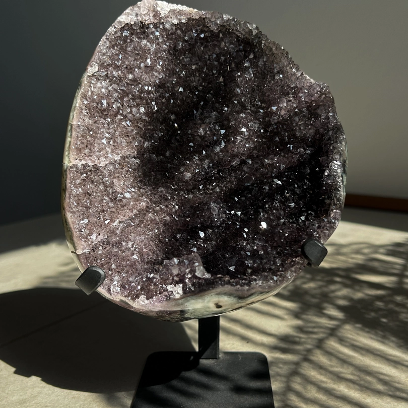 geode di Ametista Nera